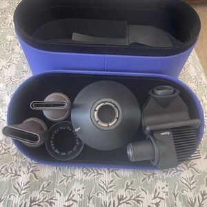 Dyson Supersonic Hair Dryer Accessories in Black and Purple
